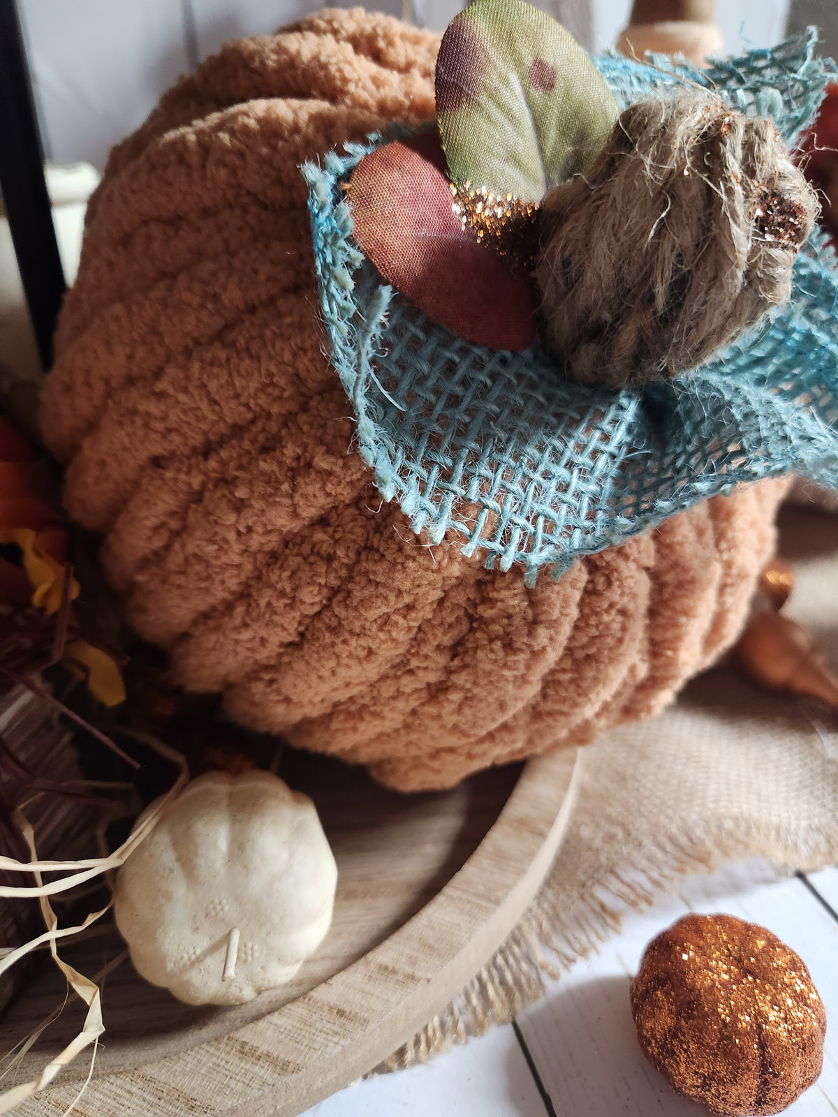 CHUNKY YARN PUMPKIN ORANGE