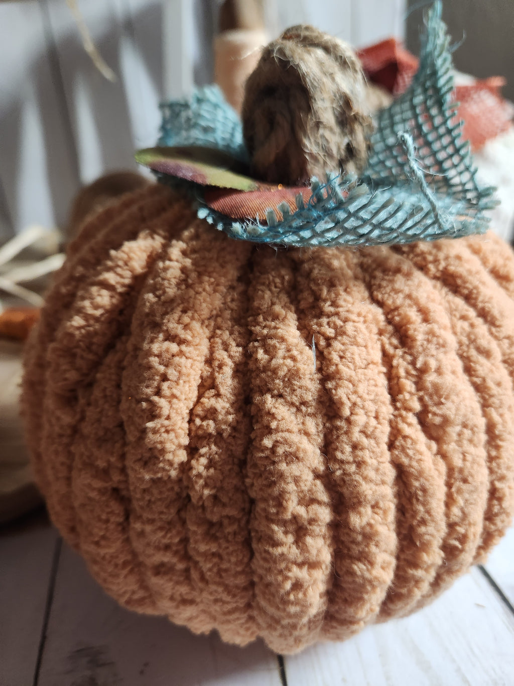 CHUNKY YARN PUMPKIN ORANGE