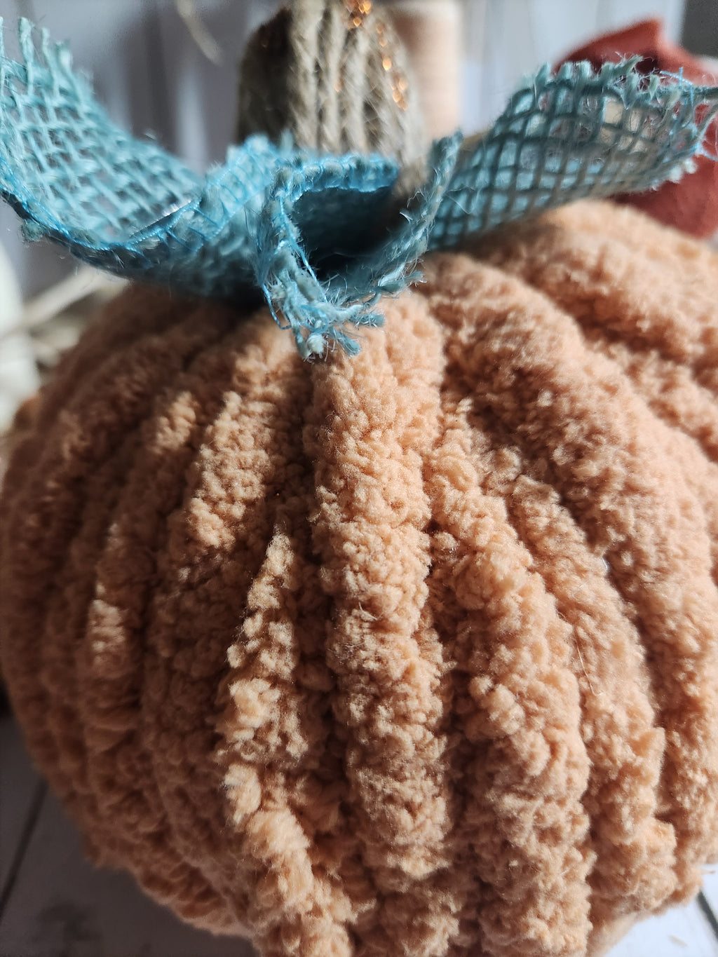 CHUNKY YARN PUMPKIN ORANGE