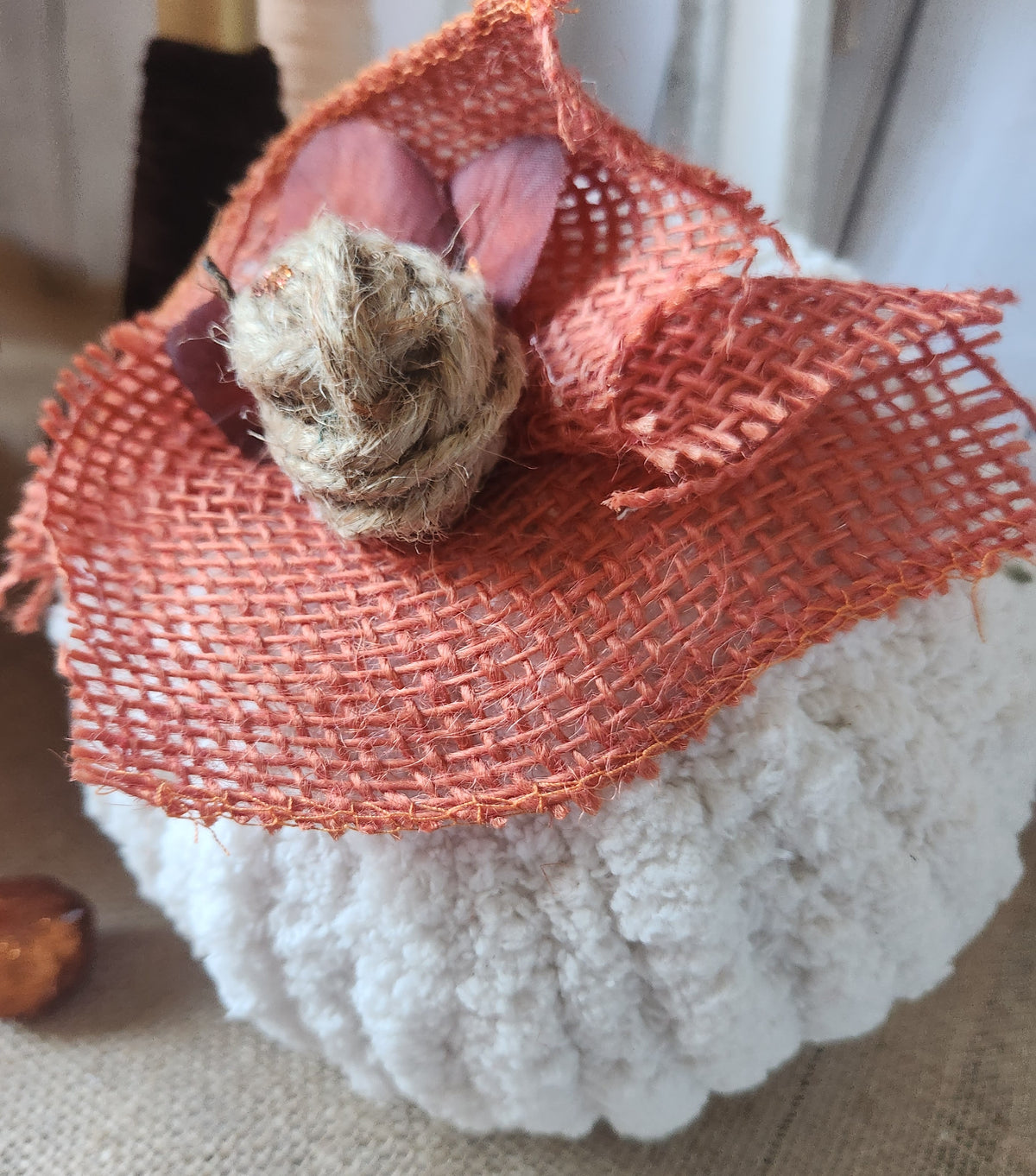 CHUNKY YARN PUMPKIN BEIGE