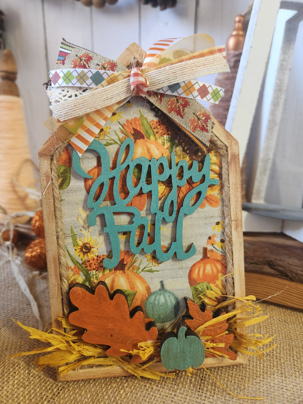 TIER TRAY FALL THANKSGIVING 4PK HAPPY FALL BUNDLE