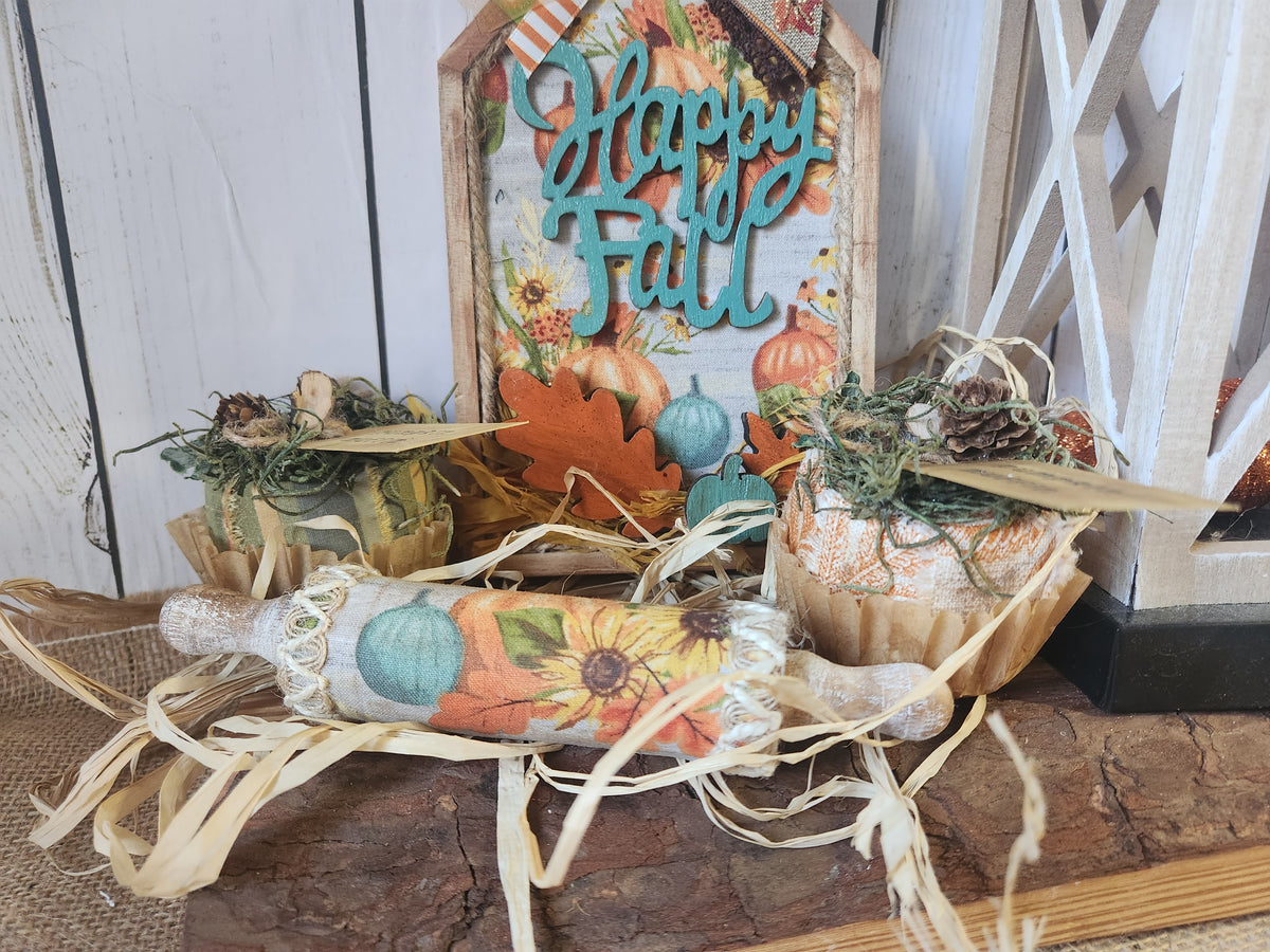 TIER TRAY FALL THANKSGIVING 4PK HAPPY FALL BUNDLE
