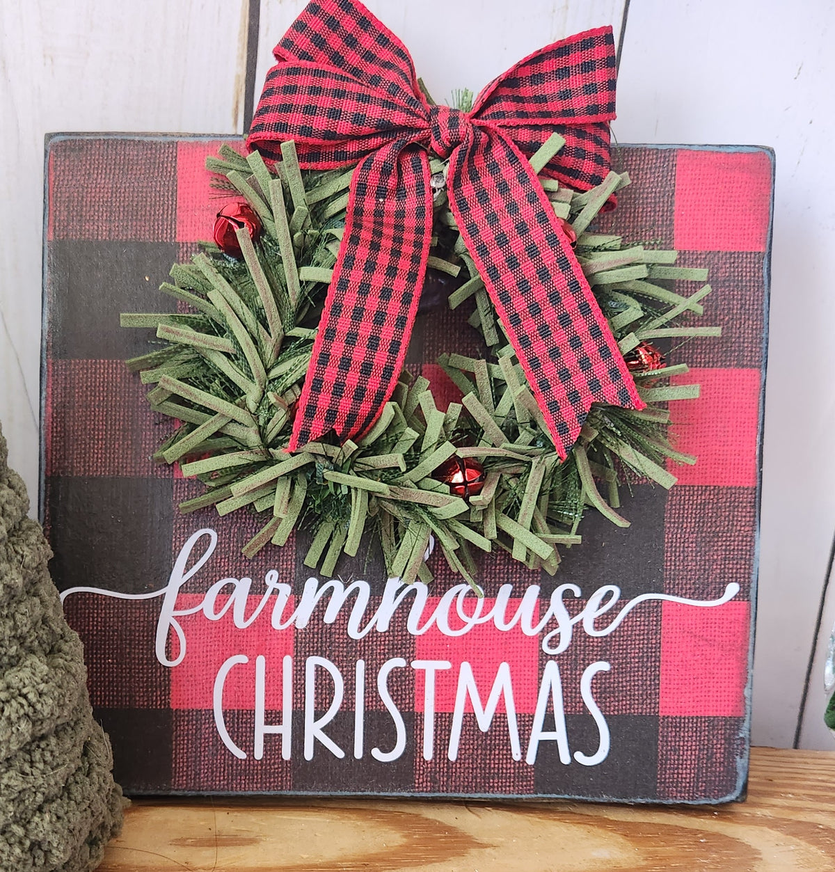 TIER TRAY 2PK BUNDLE FARMHOUSE RED