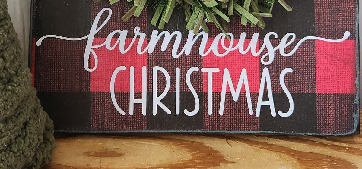 TIER TRAY 2PK BUNDLE FARMHOUSE RED