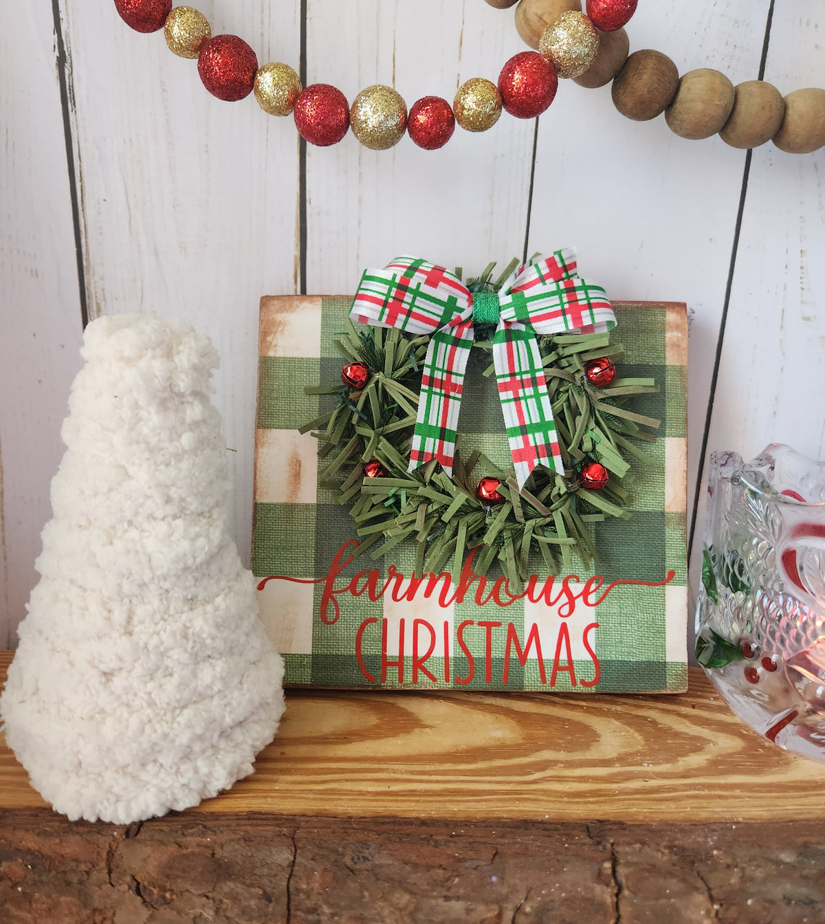 TIER TRAY 2PK BUNDLE FARMHOUSE GREEN
