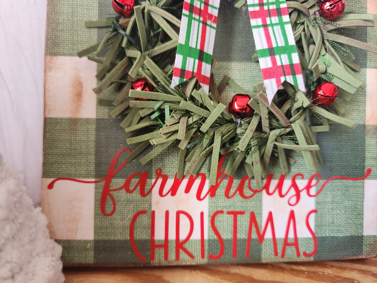 TIER TRAY 2PK BUNDLE FARMHOUSE GREEN