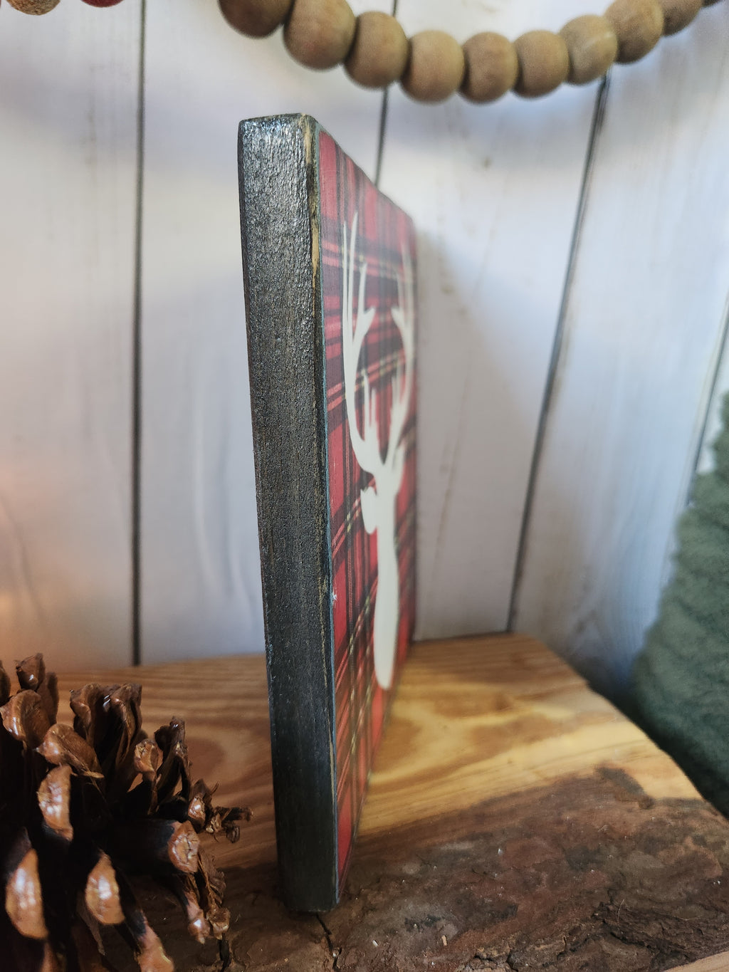 TIER TRAY 2PK BUNDLE DEER PLAID