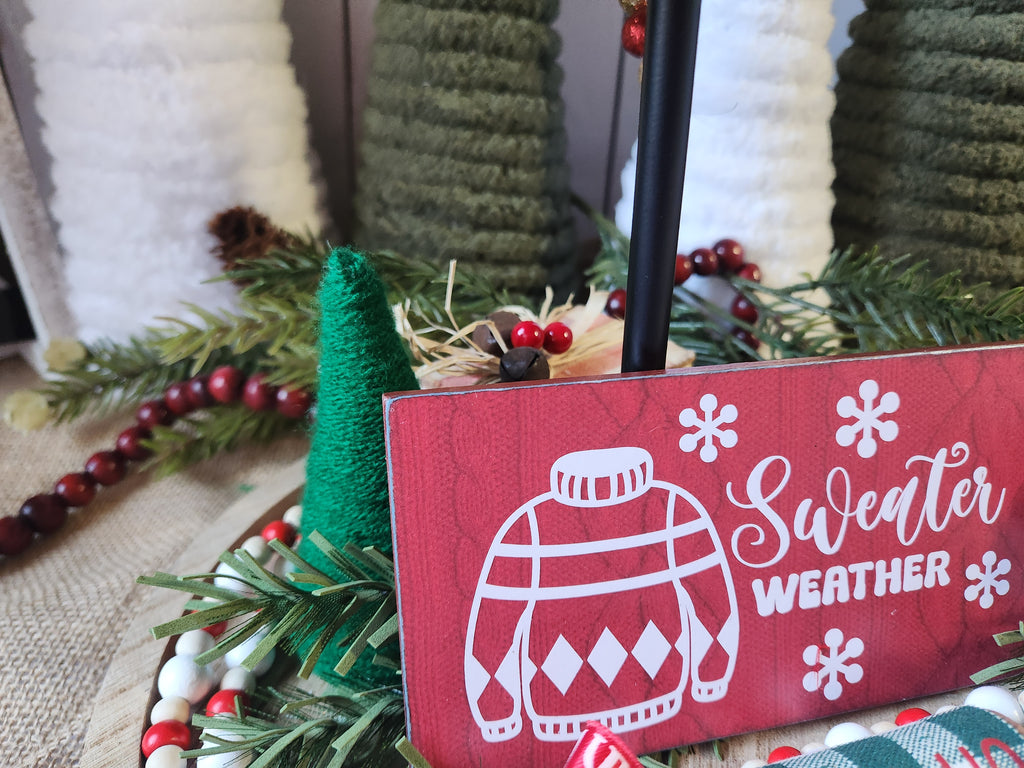 TIER TRAY 3PK SWEATER WEATHER BUNDLE