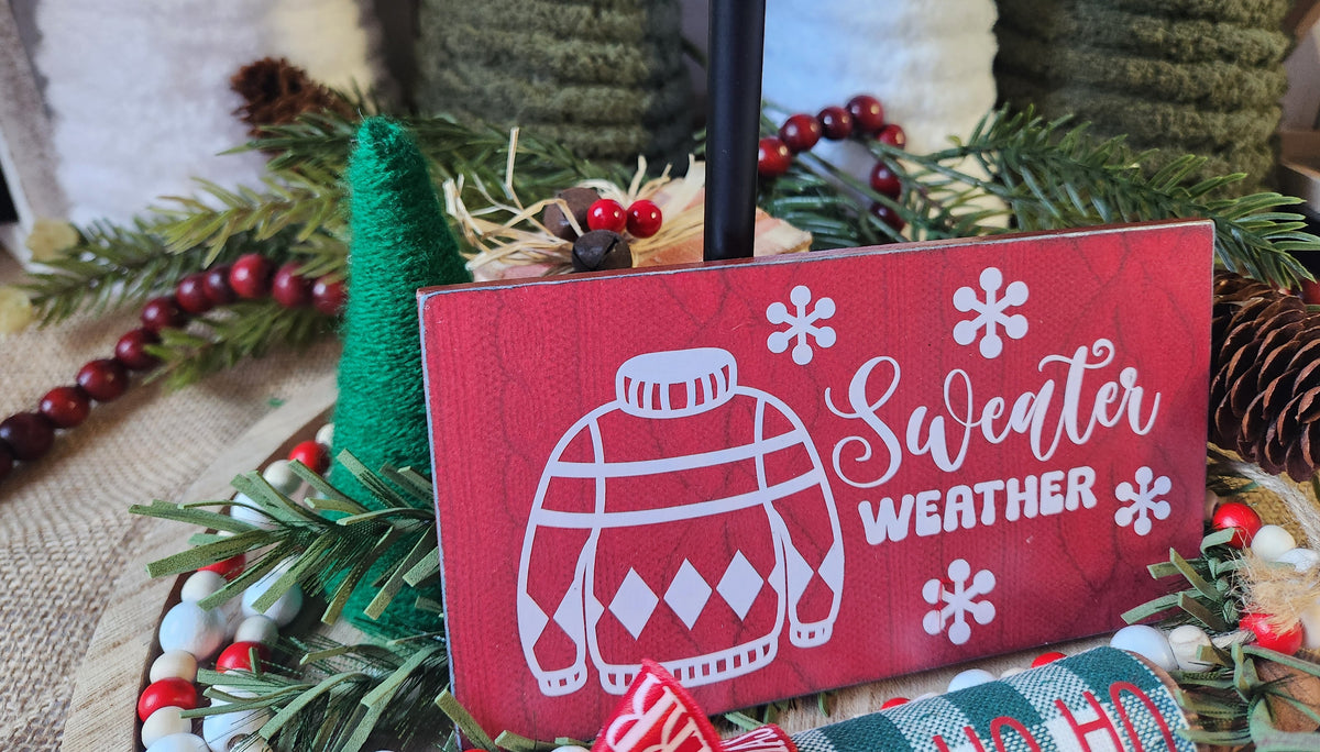 TIER TRAY 3PK SWEATER WEATHER BUNDLE