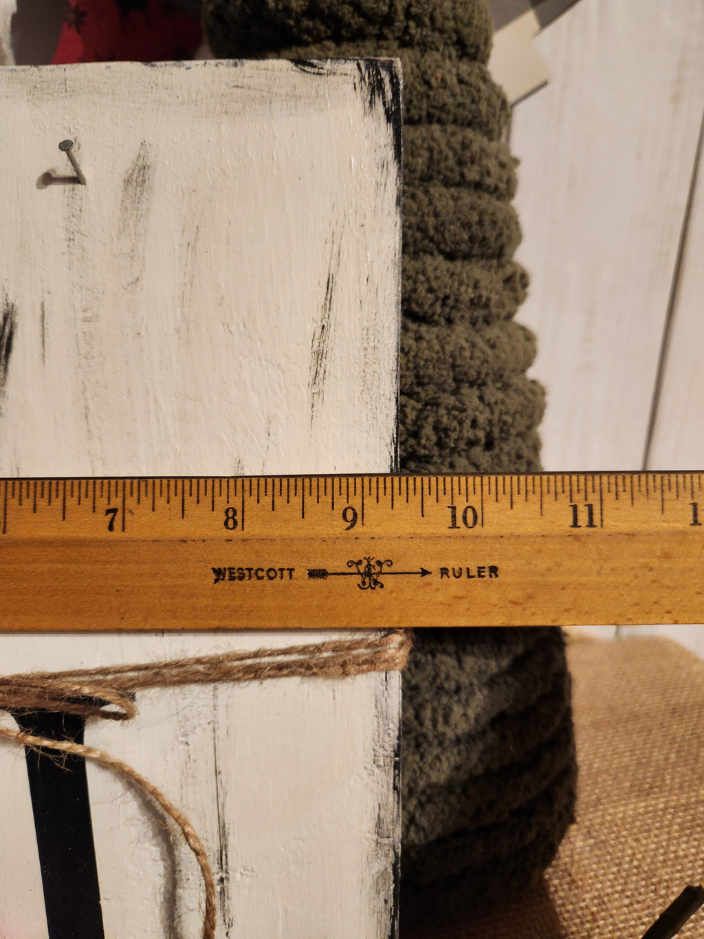 CHRISTMAS WOODEN SIGN_LEANER, NOEL (BLK)