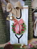CHRISTMAS WOODEN SIGN_LEANER, JOY (BLK)