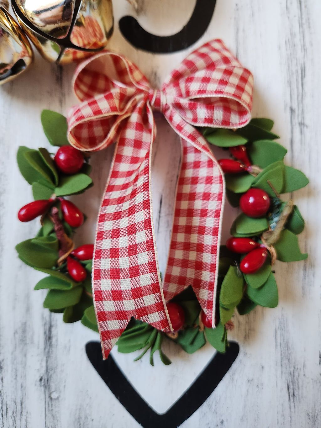 CHRISTMAS WOODEN SIGN_LEANER, JOY (BLK)