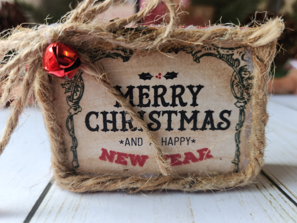 TIER TRAY CHRISTMAS 3PK BUNDLE - MERRY CHRISTMAS GREETINGS
